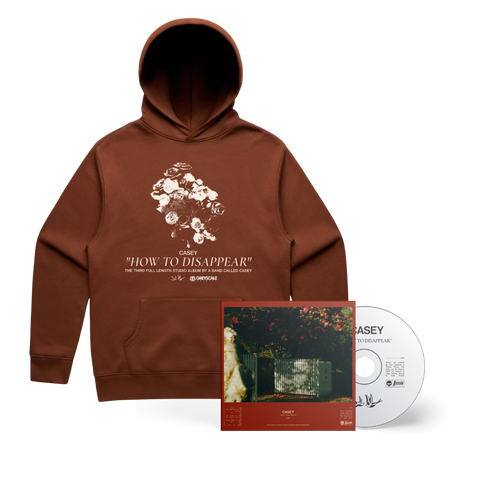 Casey - How To Disappear Album Hood + CD Bundle