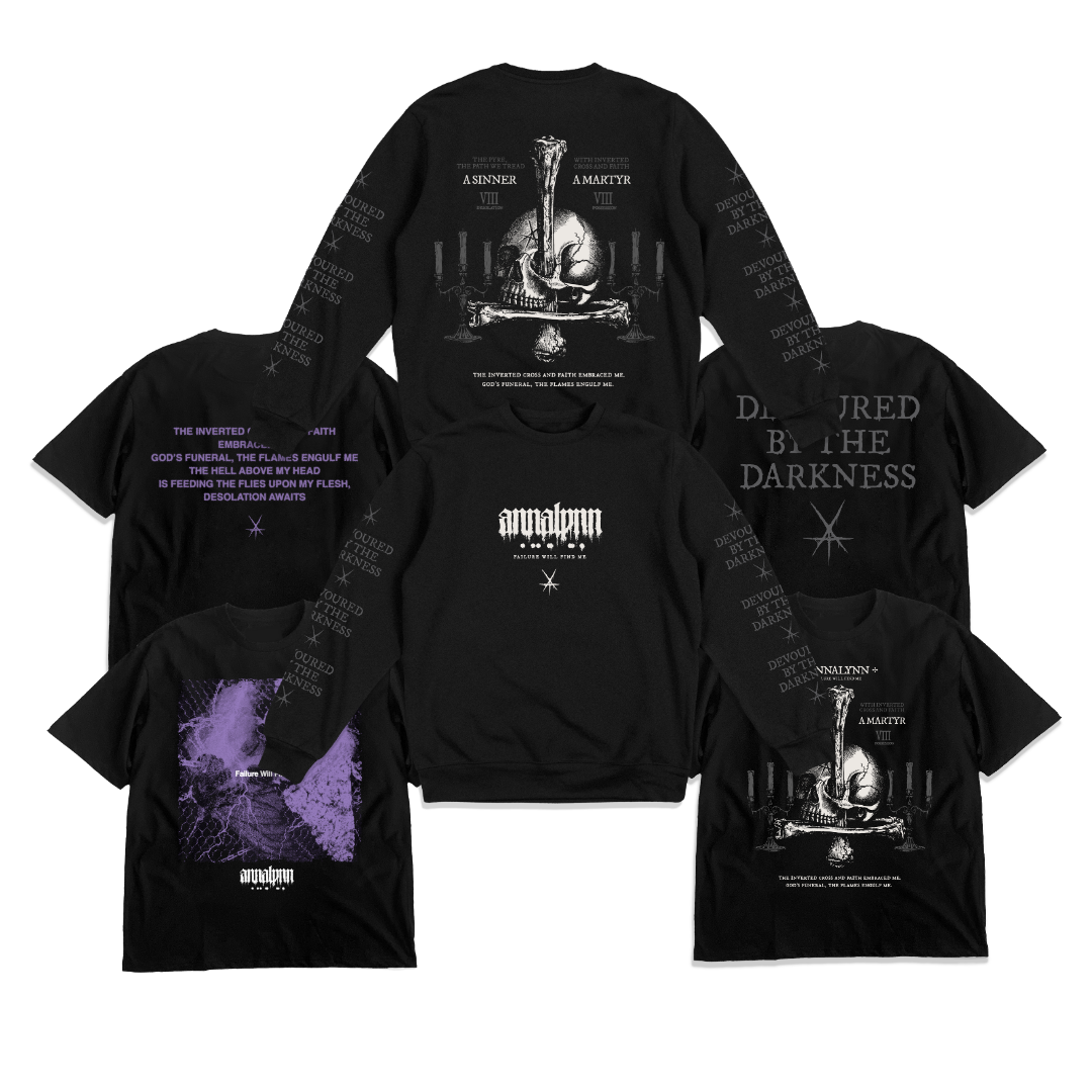 Annalynn - 'Failure Will Find Me' Merch Bundle – Greyscale Records