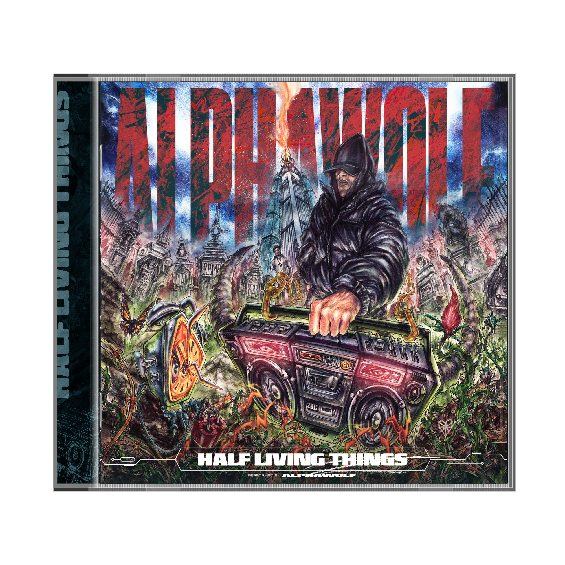 Alpha Wolf - Half Living Things CD – Greyscale Records