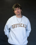 Greyscale Records - 'College' Grey Crewneck