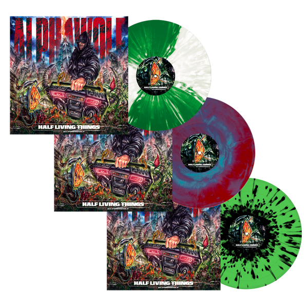 Alpha Wolf - Half Living Things LP – Greyscale Records
