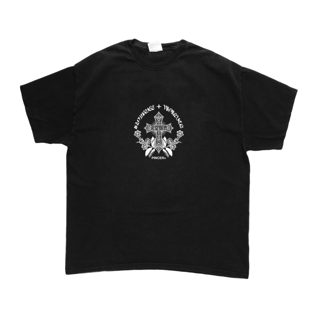 Pincer+ - 'Cross' Tee – Greyscale Records