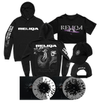 Reliqa - Secrets of the Future Merch + LP Mega Bundle