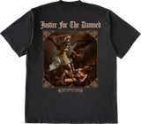 Justice For The Damned - 'Stay Relentless Album' T-shirt
