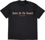 Justice For The Damned - 'Stay Relentless Album' T-shirt
