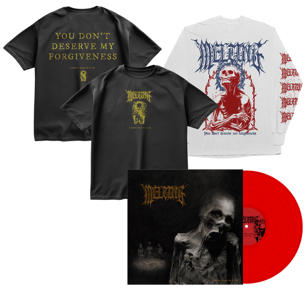 Melting - A Pathetic Excuse For A Life Merch + LP Bundle