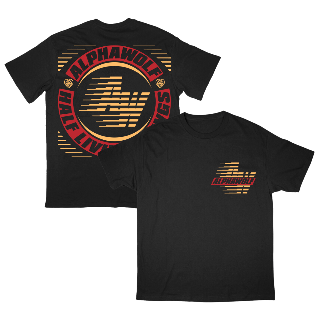 Alpha Wolf - Half Living Things T-Shirt – Greyscale Records