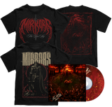Mirrors - The Red Sky T-Shirt & CD Bundle