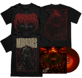 Mirrors - The Red Sky T-Shirt & LP Bundle